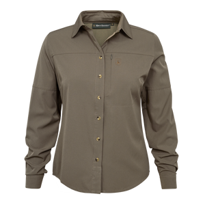 Damenhemd Canopy Stone Grey - Deerhunter