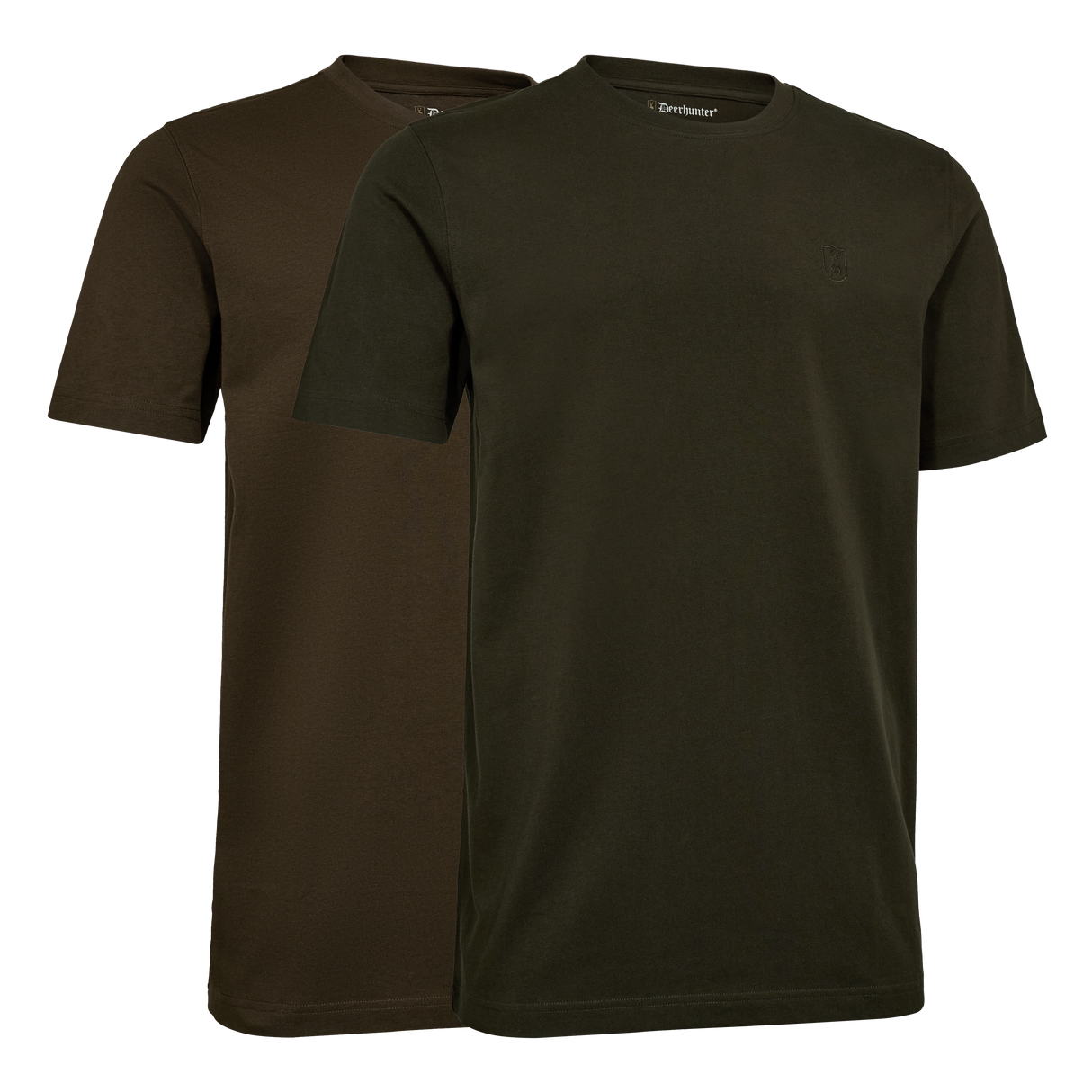 2er-Pack T-Shirts - Fallen Leaf / Timber – Deerhunter