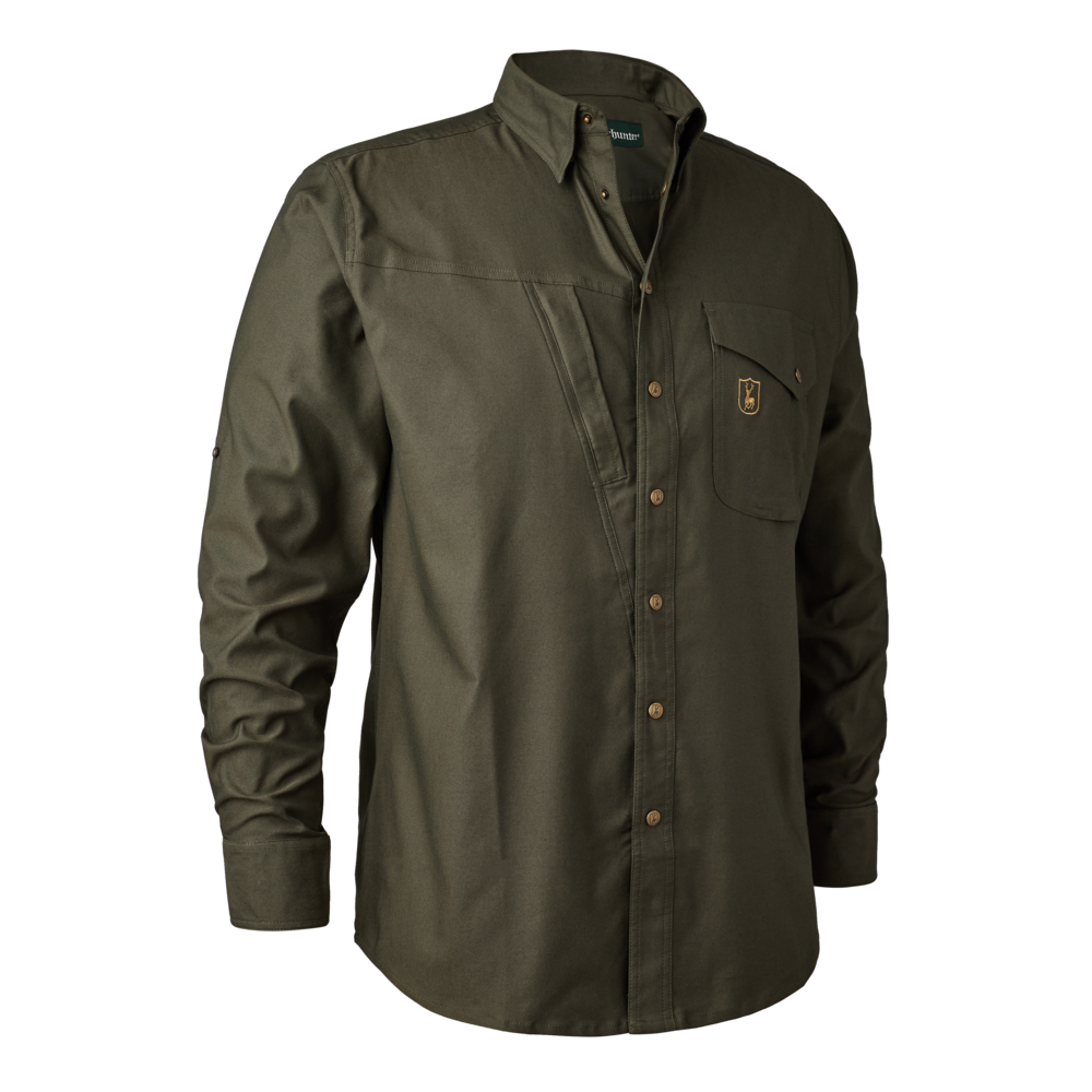 Matobo Hemd Forest Green - Deerhunter