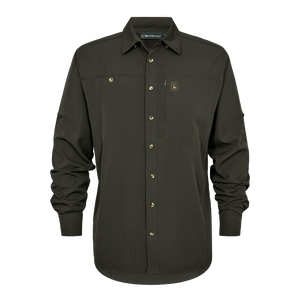 Canopy Hemd Forest Green - Deerhunter