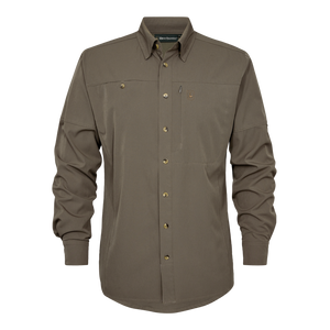 Canopy Hemd - Stone Grey - Deerhunter