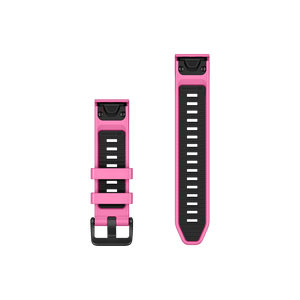 QuickFit® 26 remme, Pink Aurora silikone (Dykkersæt med 3 dele) 3
