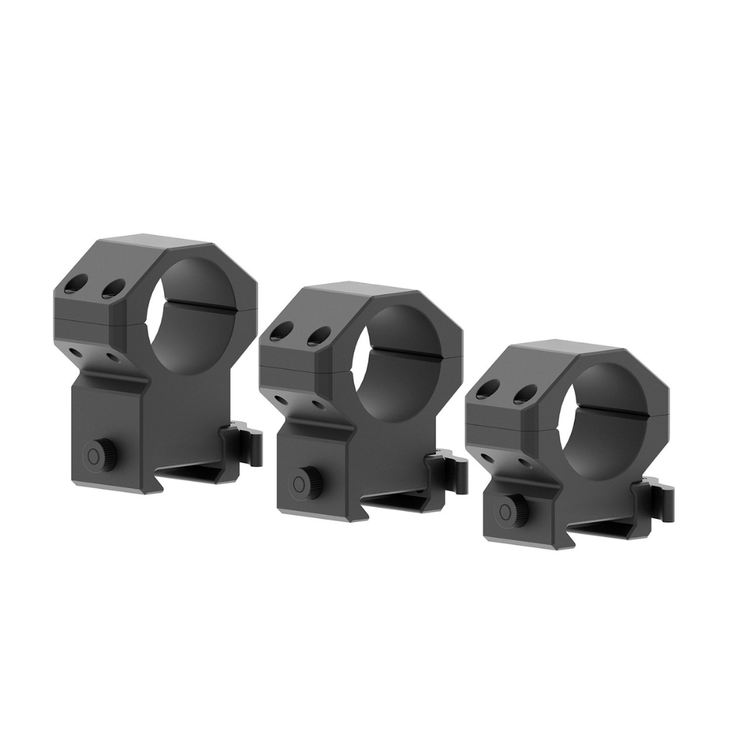 30mm TAC Picatinny/Weaver-Ringe mit Schnellverschluss – HuntElite