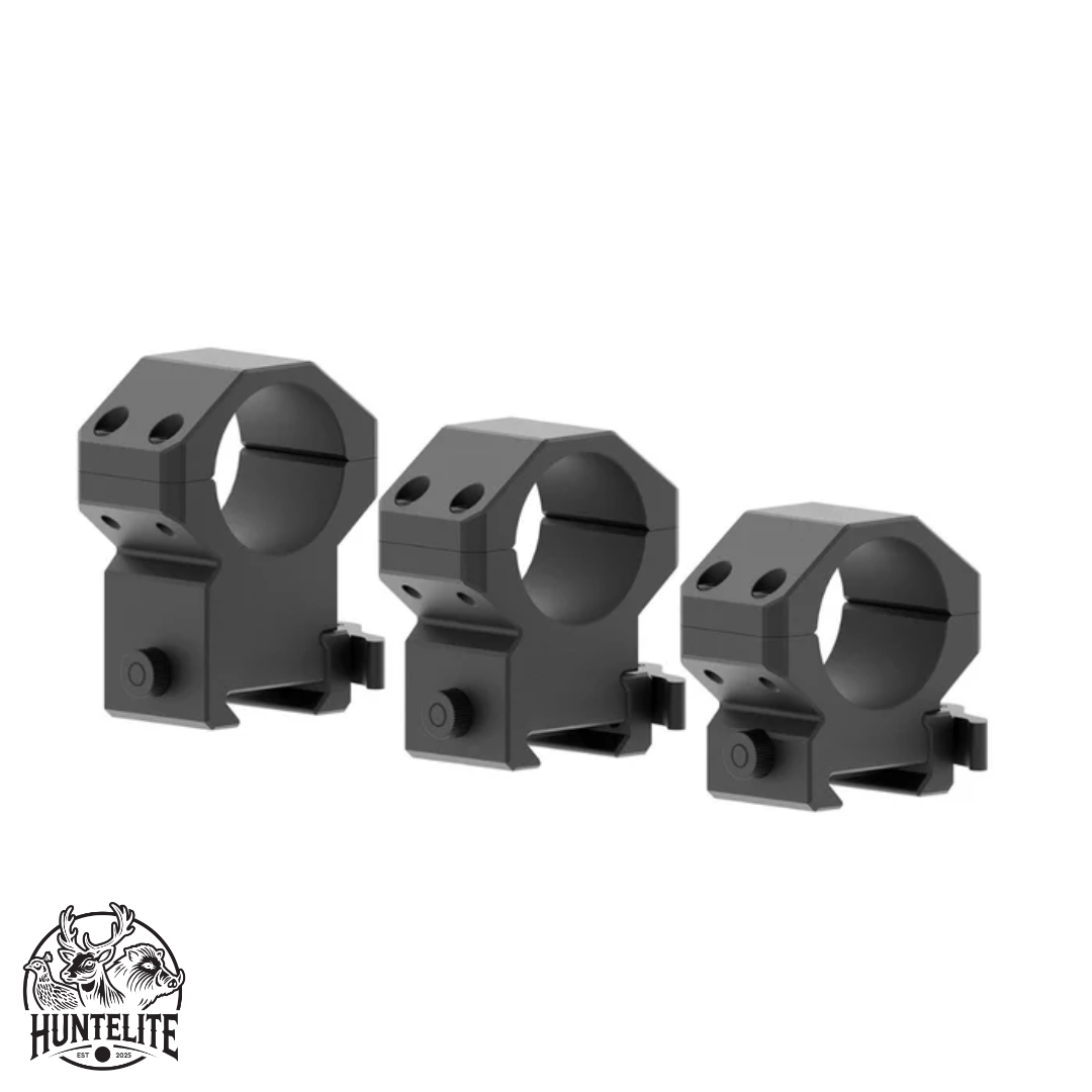 30mm TAC Picatinny/Weaver-Ringe mit Schnellverschluss – HuntElite
