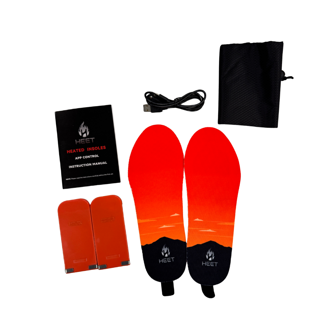 Beheizbare Einlegesohlen PRO 2 + APP – HEET