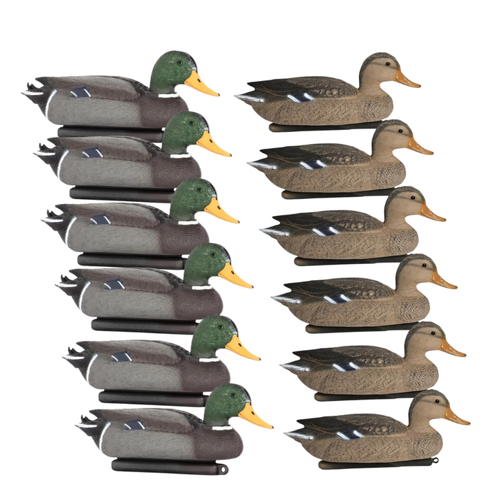 Stockenten-Lockvögel Männchen/Weibchen 12 Stück - HuntElite