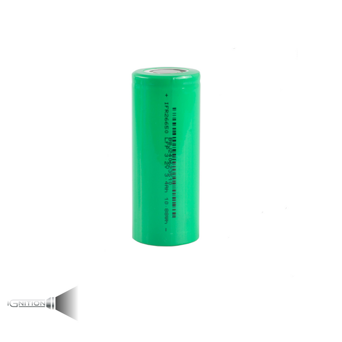 26650 Akku 5000 mAh (1 Stück) - Ignition