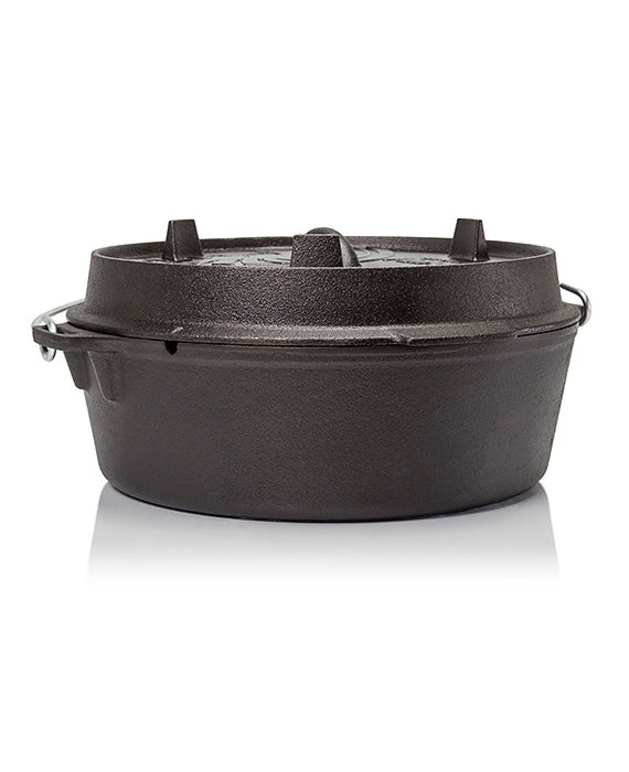 Petromax Dutch Oven ft 4.5 with plane bo - Petromax