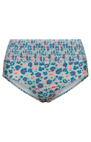 Eryn - Light Sage Abstract Leopard Print - Trespass