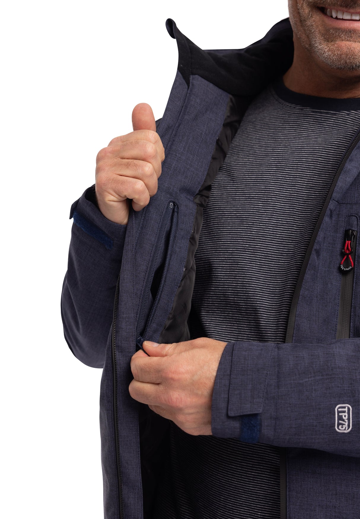 Fyfinn - Navy Marl - Trespass