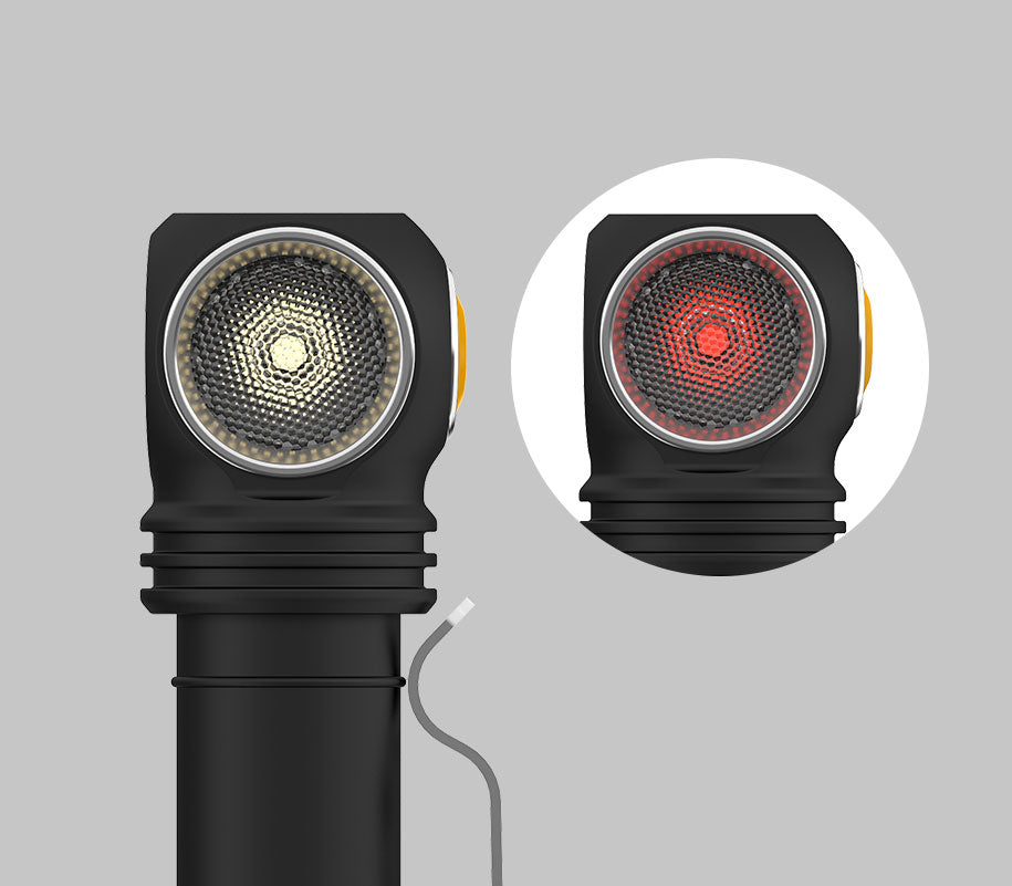 Wizard C2 WR Magnet USB - Warm & Rot - 1020 lm & 230 lm - Armytek