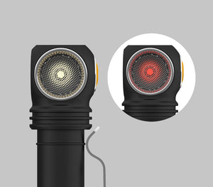 Wizard C2 WR Magnet USB - Warm & Rot - 1020 lm & 230 lm - Armytek