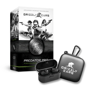 Aktiver Gehörschutz mit Bluetooth In-Ear - GRIZZLY EARS