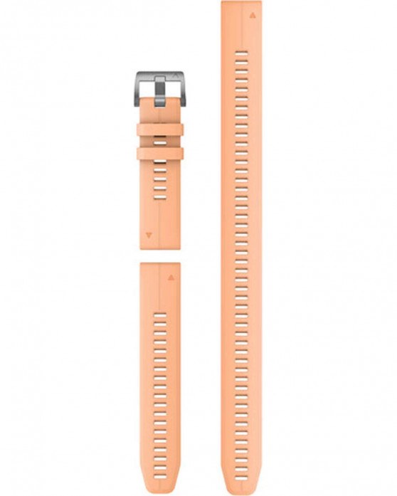 QuickFit® 22 remme, Silikone i Shell Pink (Dykkersæt med 3 dele) 2