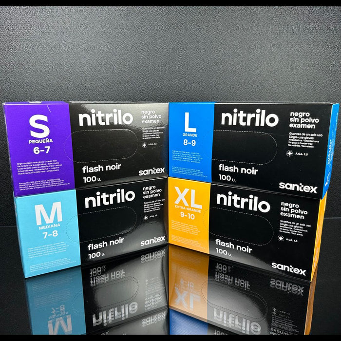 Nitrilhandschuhe (schwarz) Strong 4,5g – 100 Stk