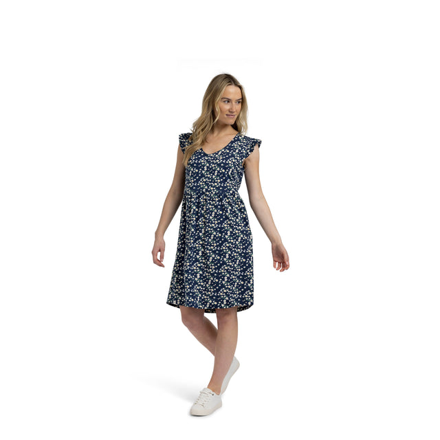 Gertha - Navy Print - Trespass