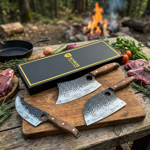 3-in-1 handgeschmiedetes Messerset