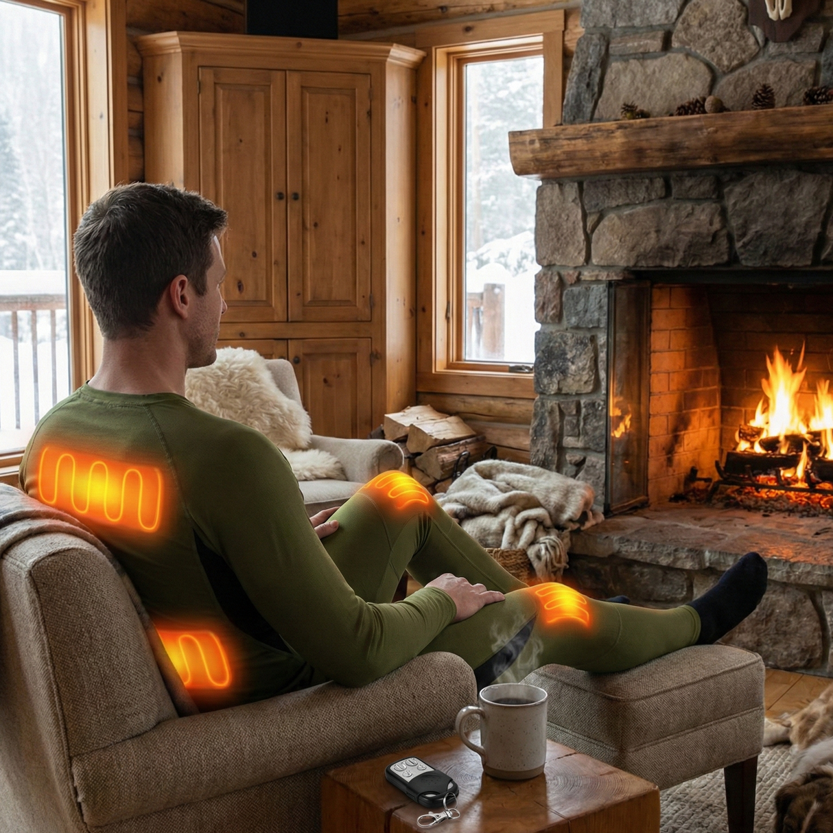 Beheizbare Unterwäsche PRO + Fernbedienung - HEET