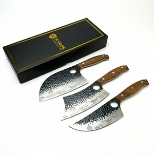 3-in-1 handgeschmiedetes Messerset