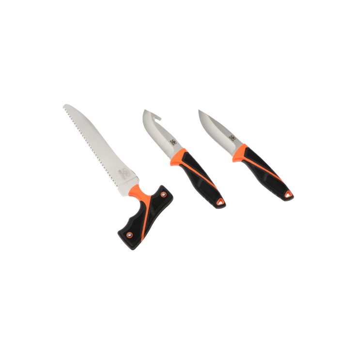 Messerset mit 2 Messern und 1 Säge in Nylonscheide - Buffalo River