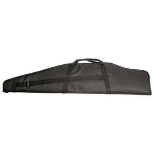 Gewehrfutteral 120 cm Schwarz mit Tasche und Gurt - Buffalo River