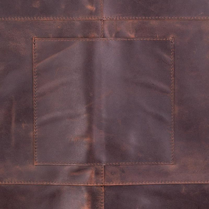 Schürze Florens aus Leder Cognac