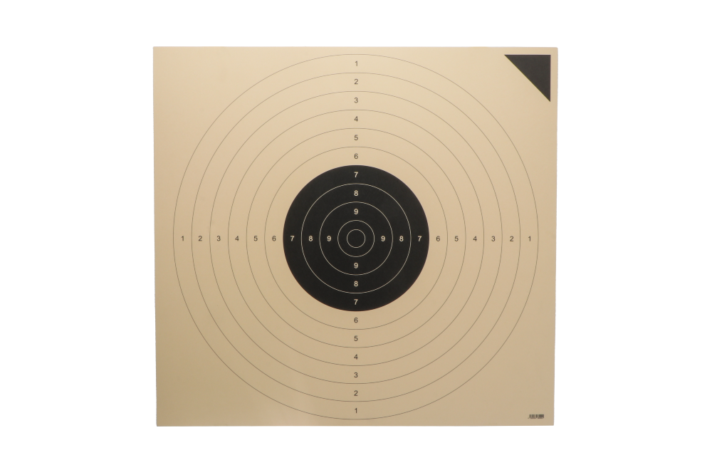 Skydeskive 25M ISSF Pistole – Guntex
