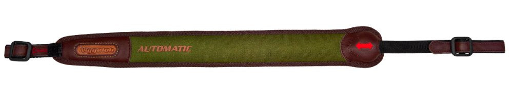 Gewehrriemen Retractor Grün / Oliv - Niggeloh