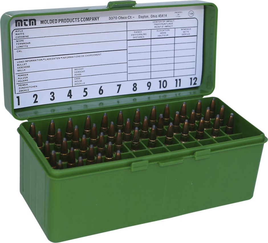 MTM Patronenbox für Alu-Koffer – MTM