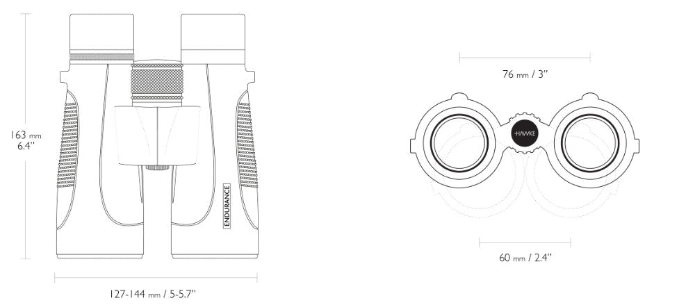 Endurance 8x56 Grün - Hawke
