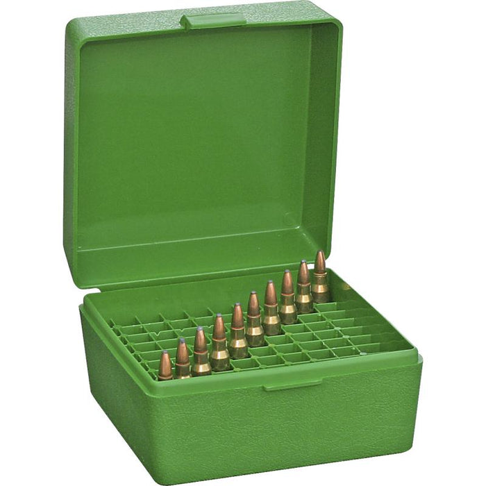 MTM Kartuschenbox 100 Stk. Patr. Kohl. .222, .223, 6x47