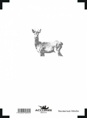 Zielscheibe Frontansicht Bock/Reh/5 m