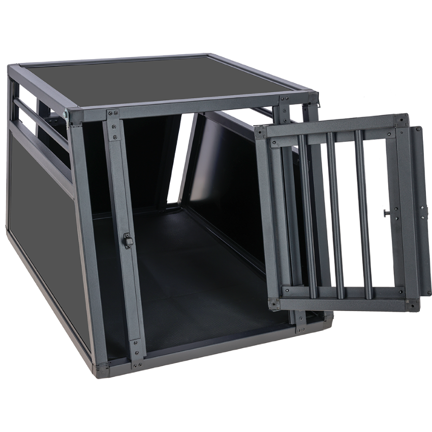 Transportbox aus hochwertigem Aluminium – 77x55x50cm – Kerbl