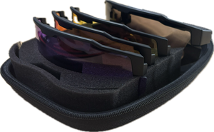 Evolution Eyewear Schießbrille Connect X - Grau – Evolution Eyewear