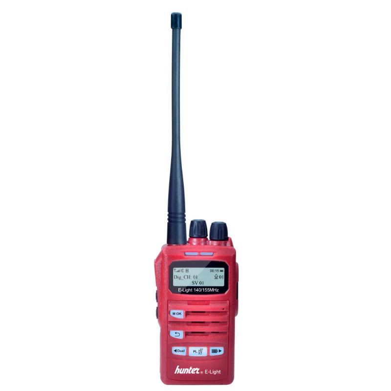 BT-Jagdfunkgerät analog/digital 140/155 MHz - Hunter E-light
