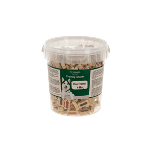 Hundeleckerli Duo Trainer 4-Mix 500 g Eimer – Kerbl