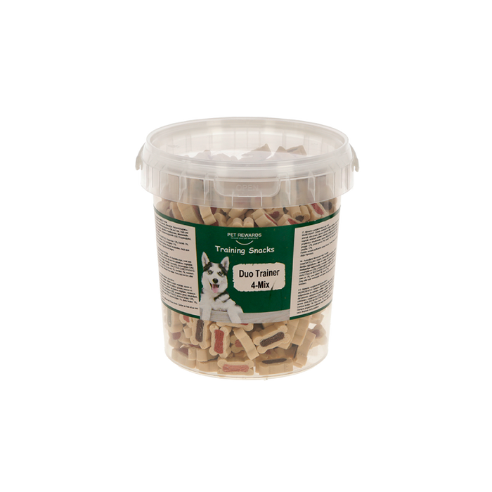Hundeleckerli Duo Trainer 4-Mix 500 g Eimer – Kerbl