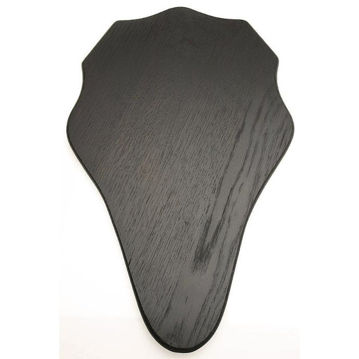 Hirschgeweih-Teller – Dunkle Eiche 38 x 24 cm