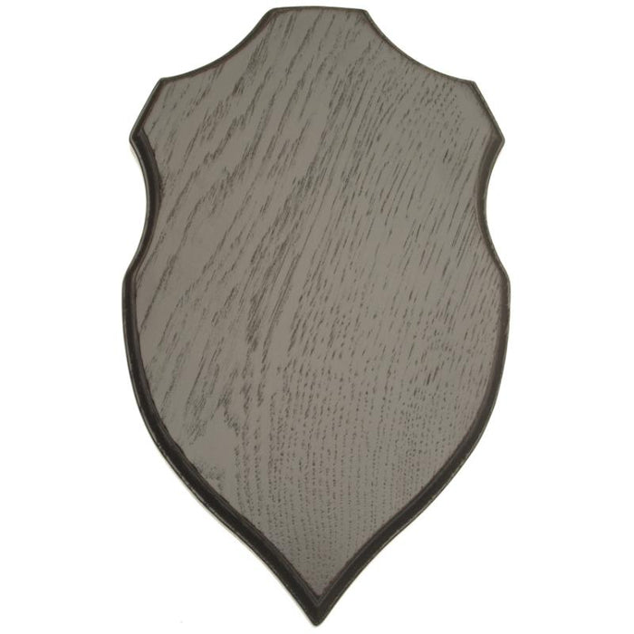 Geweihplatte - Damhirsch/Sikahirsch - Dunkle Eiche 32 x 19,5 cm - Hunters Cho