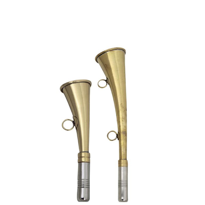Horn - 22 cm Messinghorn für die Jagd