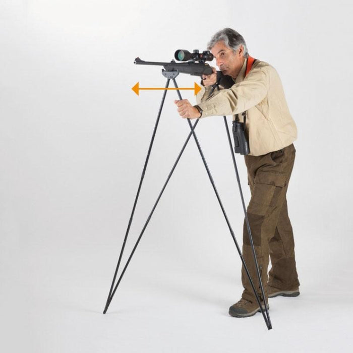 Vierbeiniger Schießstock Schwarz - 4Stablestick Bush Essential