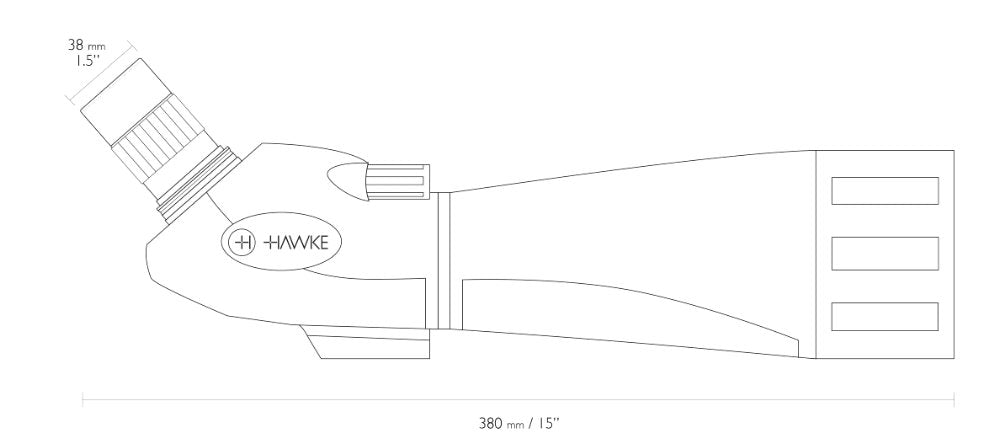 Hawke Vantage - 24-72x70 Spektiv