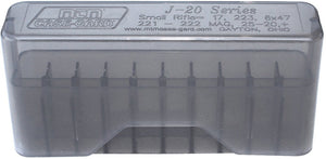 MTM Patronenbox 20 Stück rauchfarben – MTM