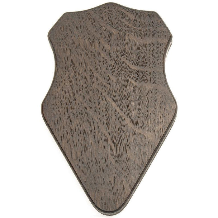 Trophäenschild Bock Dunkle Eiche - 18 x 11