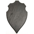 Geweihtafel Hirsch - Dunkle Eiche 37,5 x 23,5 cm