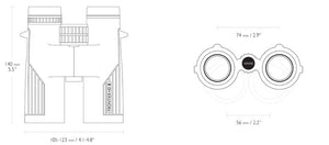 Frontier HD X 8x42 Grün - Hawke