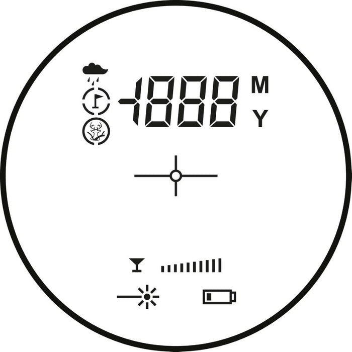 Hawke Entfernungsmesser Entfernungsmesser – 800 m LCD