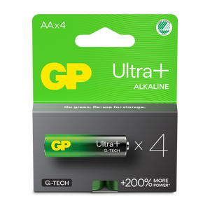 GP Ultra Plus AA/LR6 4 Stück – GP Design
