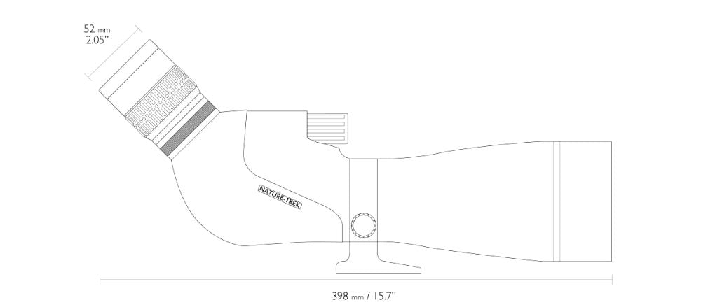 Nature Trek 20-60x80 Spektiv - Hawke