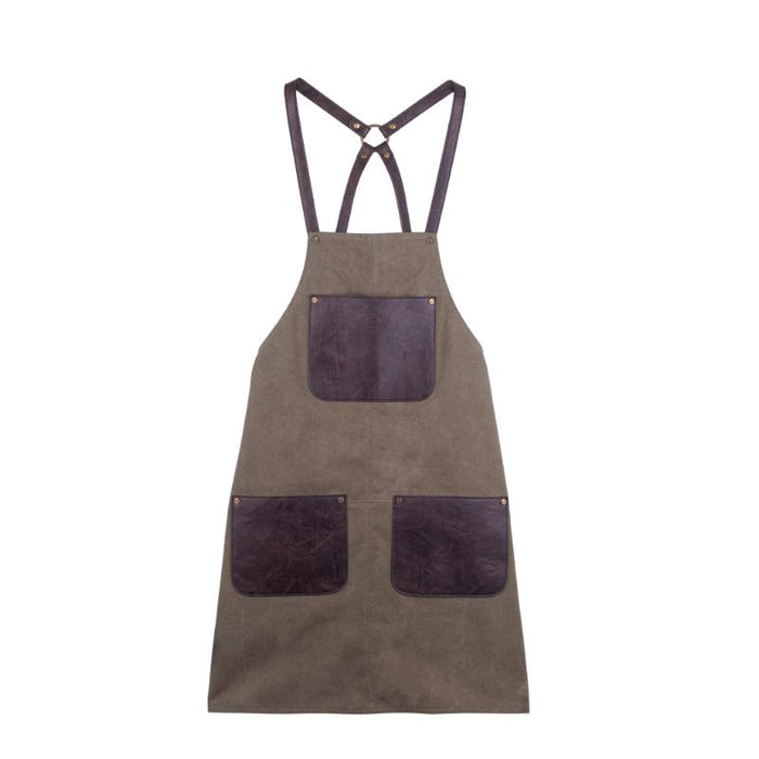 Schürze Sandhamn - Olivgrün